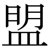 漢字の盟