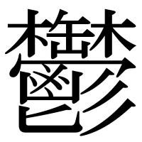 漢字の鬱