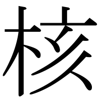 漢字の核