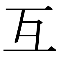 漢字の互