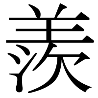 漢字の羨